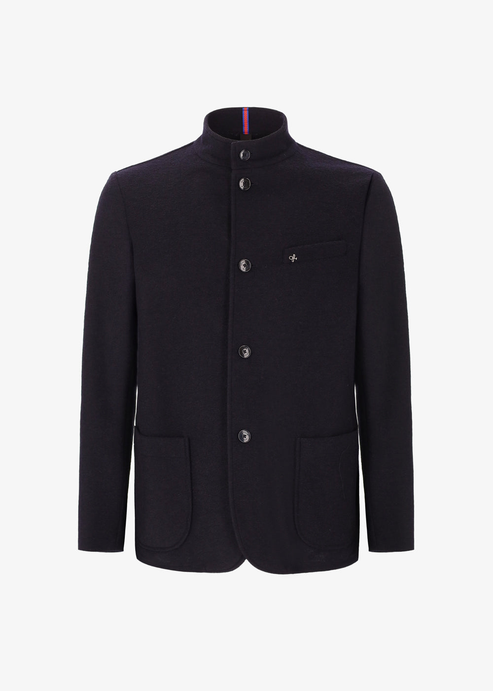 Boiled Wool Corean Jacket Isaia