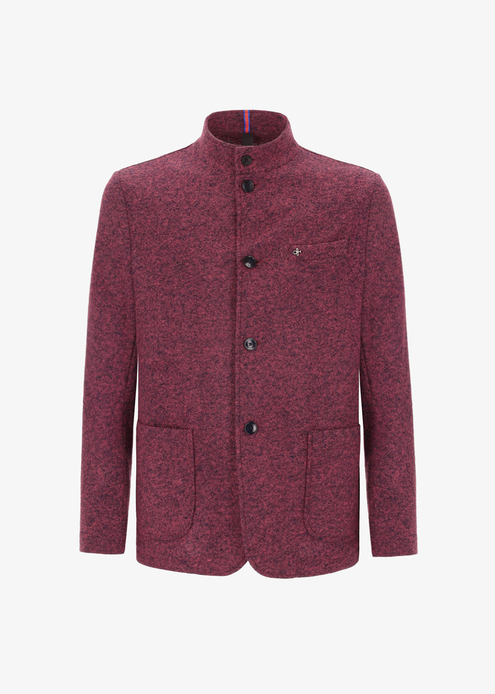 Boiled Wool Corean Jacket Isaia