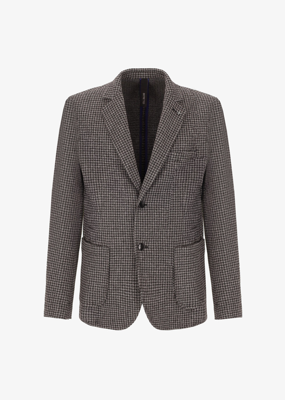 Houndstooth Jersey Jacket Edy