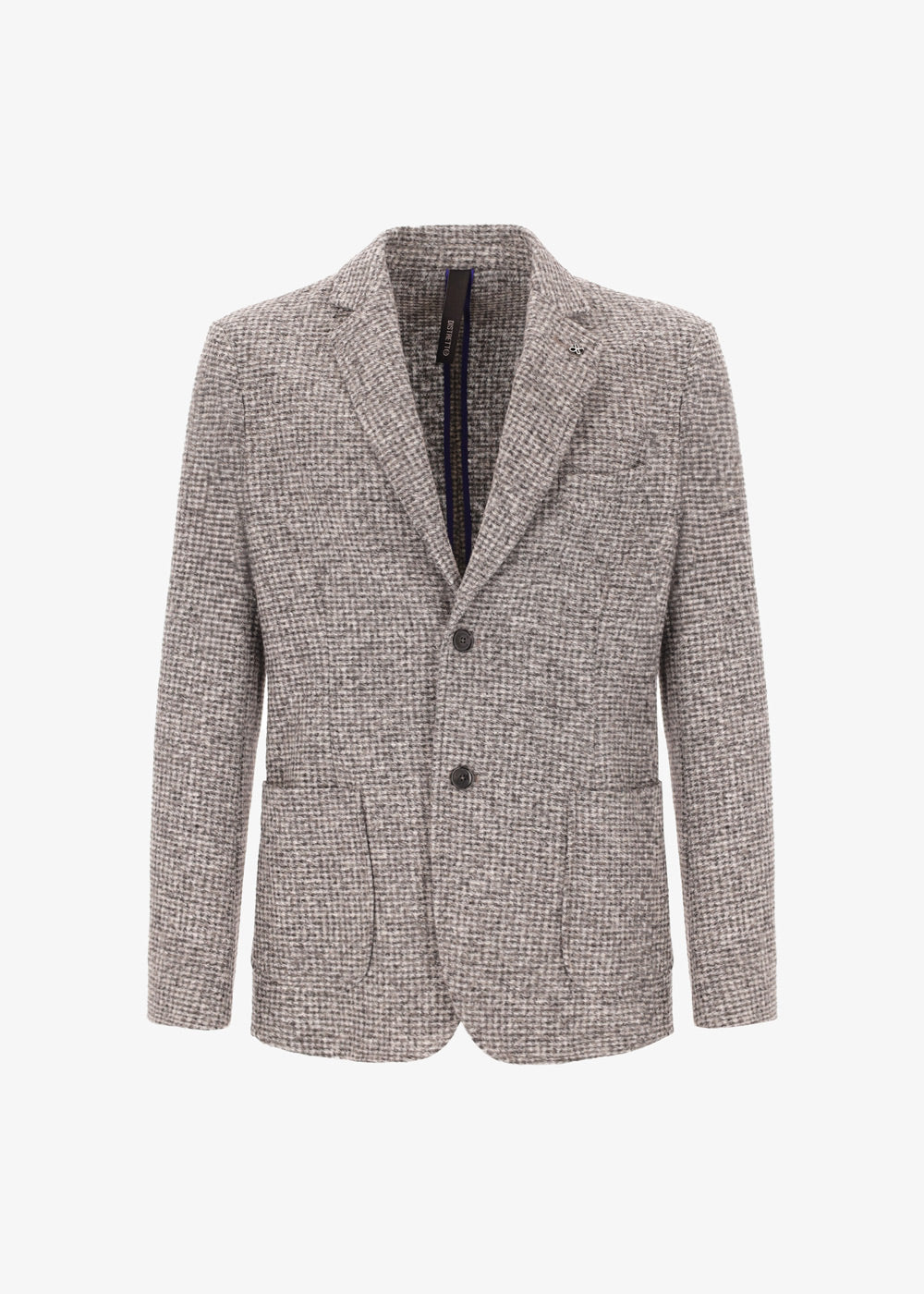 Boiled Wool Bouclé Effect Jacket Giona