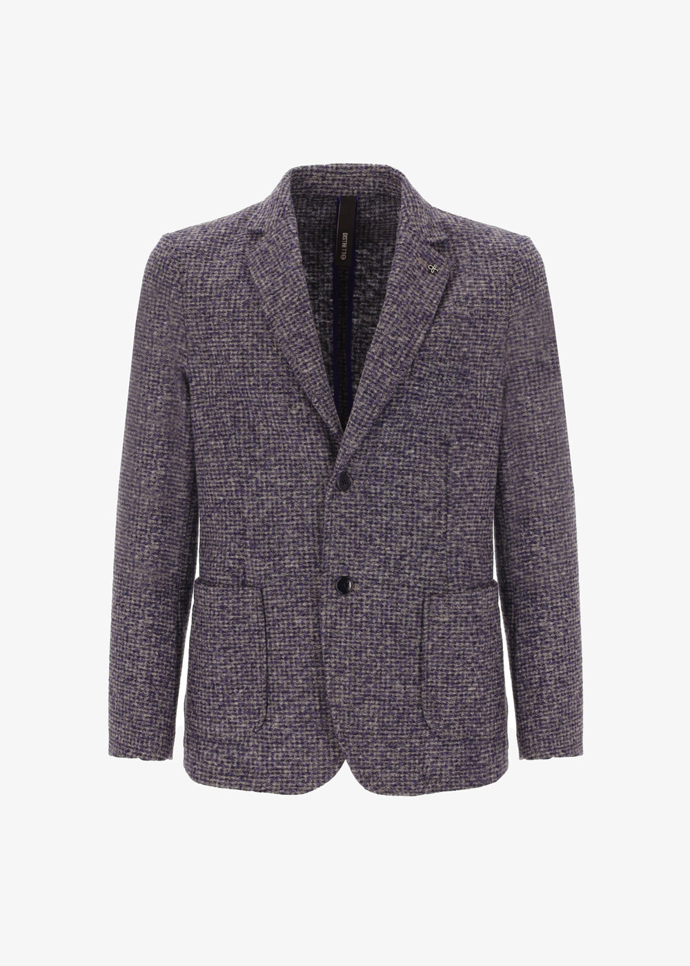 Boiled Wool Bouclé Effect Jacket Giona