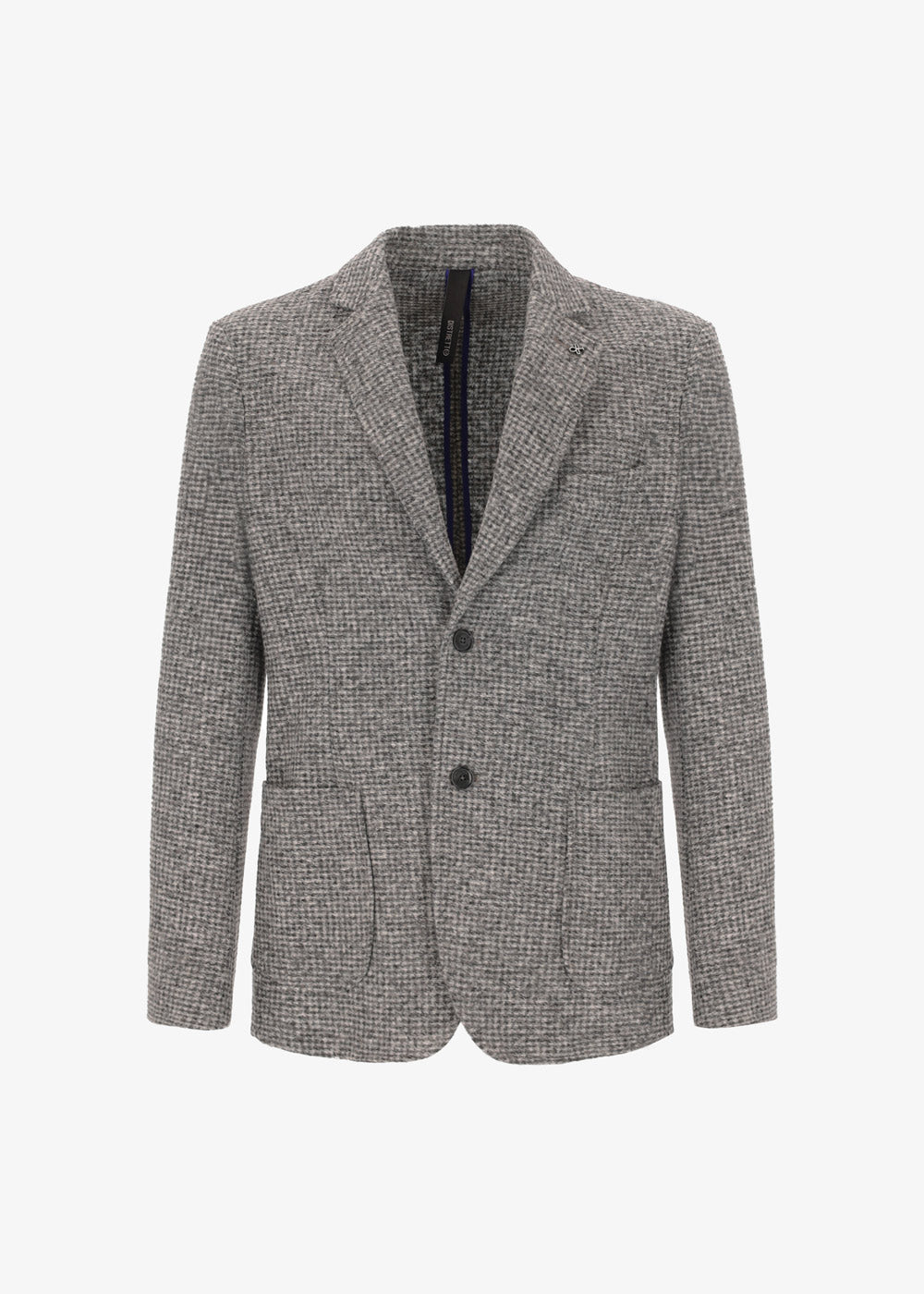 Boiled Wool Bouclé Effect Jacket Giona