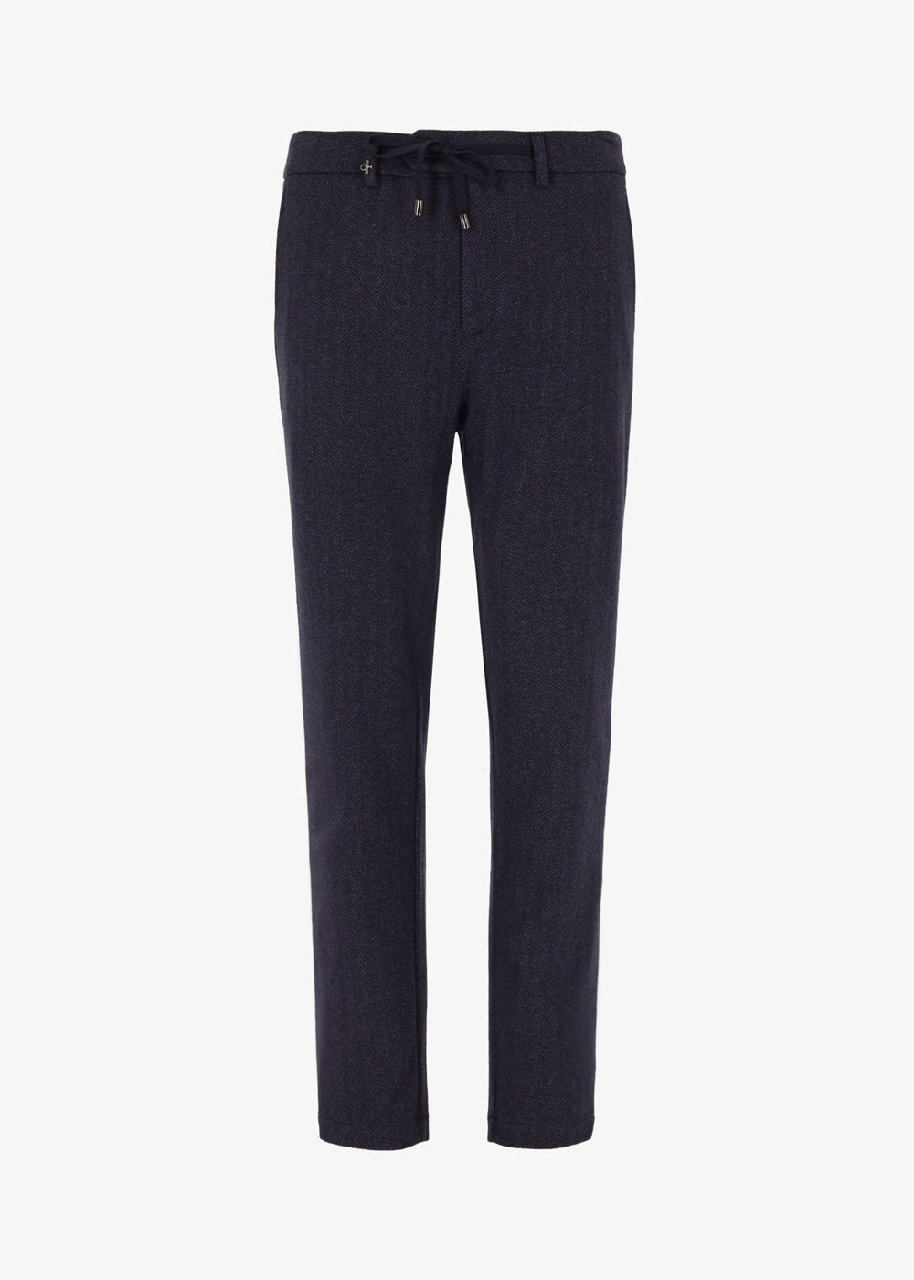 Two-Tone Micro Stretch Fabric Trousers Herrin