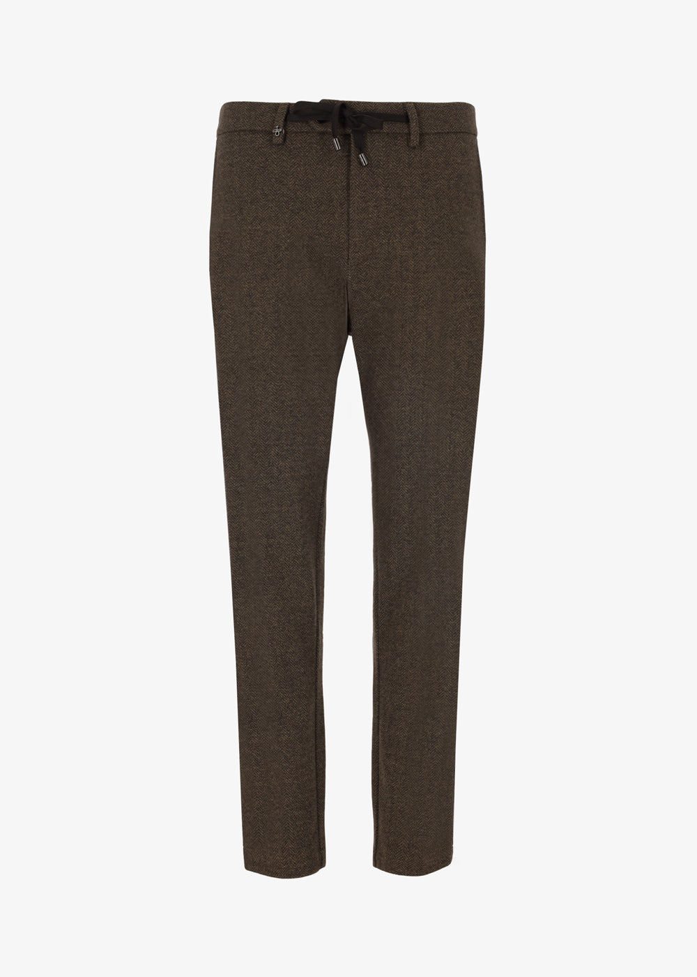 Two-Tone Micro Stretch Fabric Trousers Herrin